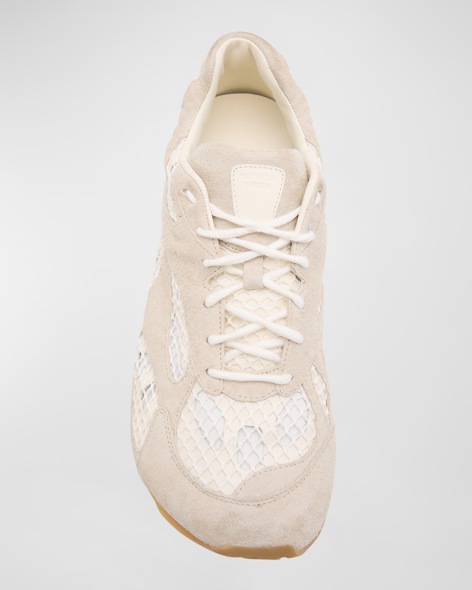 Mens Orbit Suede & Mesh Low-Top Sneakers Product Image