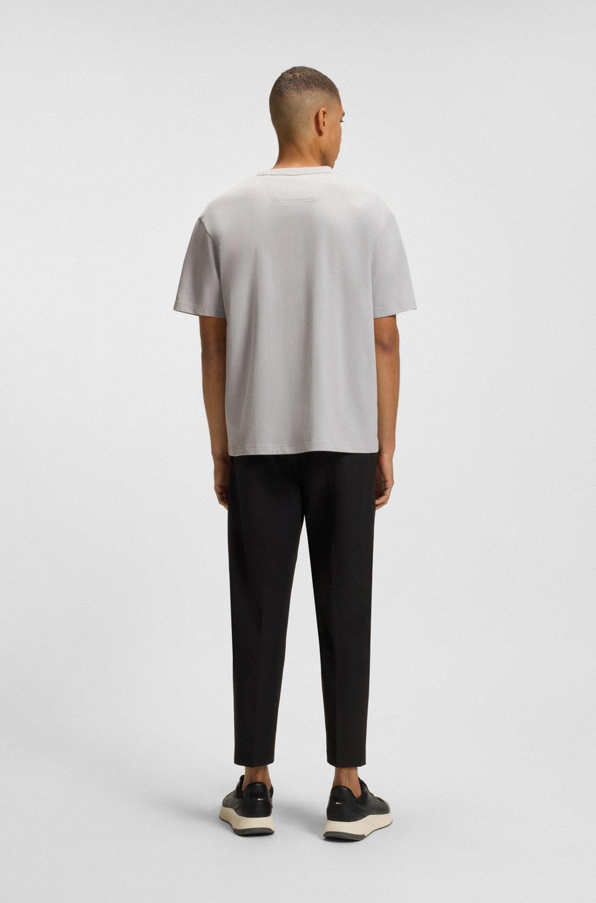 Cotton-jersey T-shirt with Double B monogram Product Image