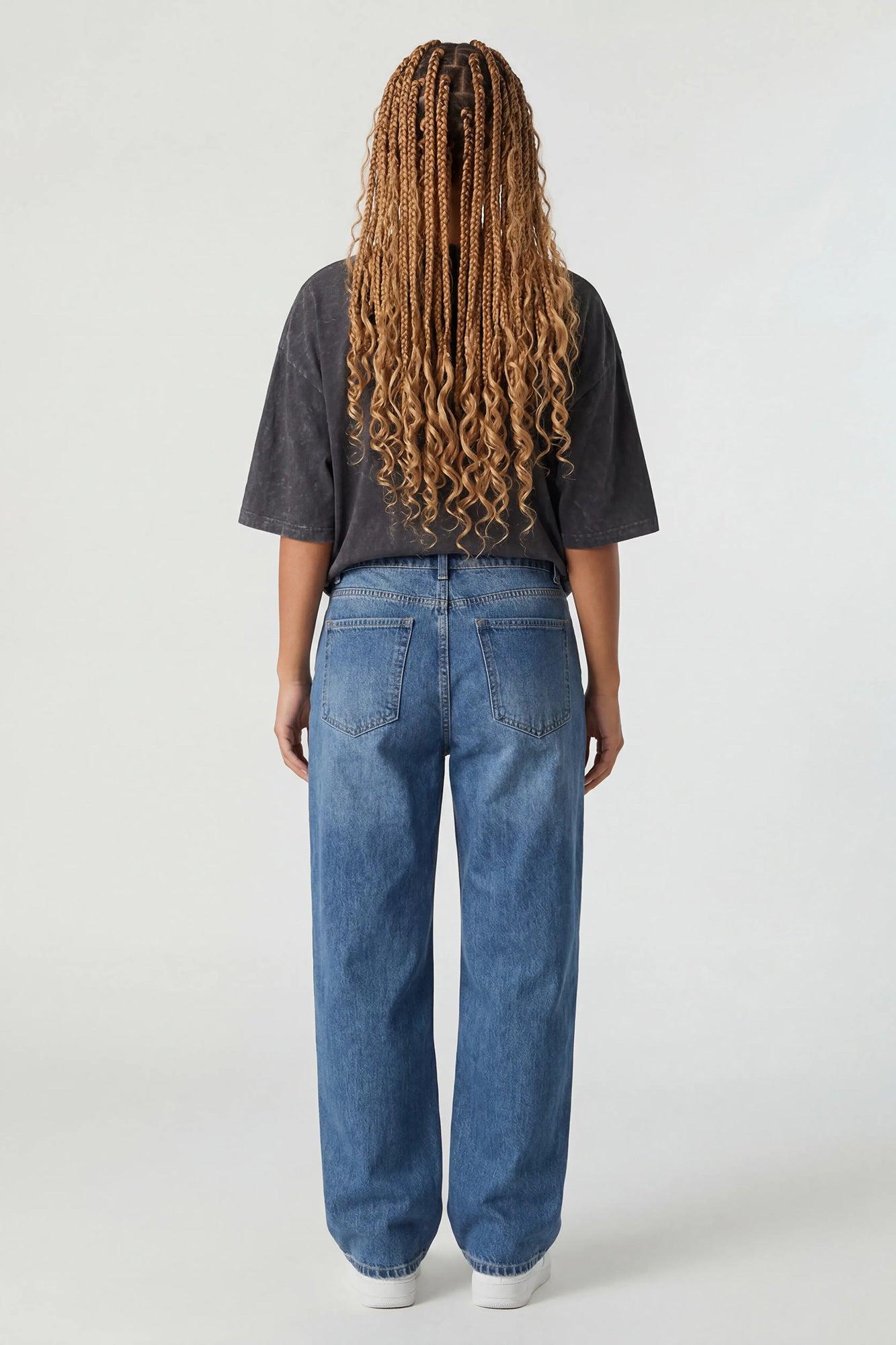 Oversized Graphic Washed T-Shirt Female Product Image