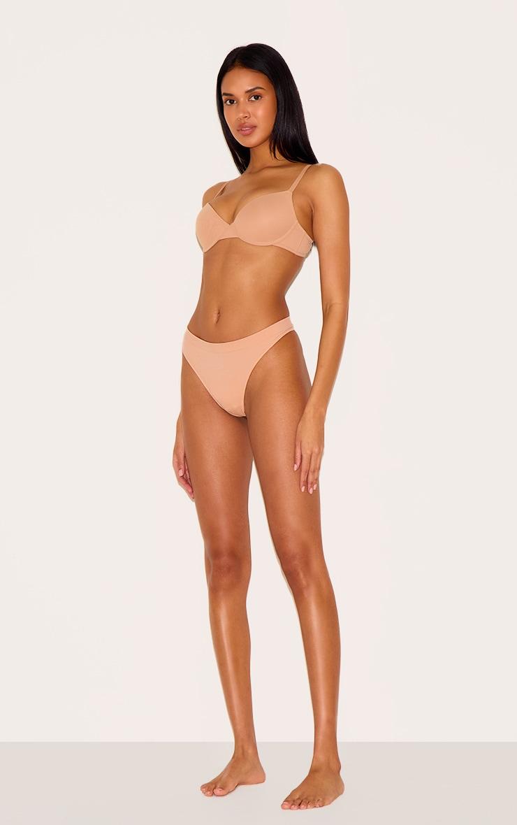 Dark Nude Underwired T-Shirt Bra Product Image