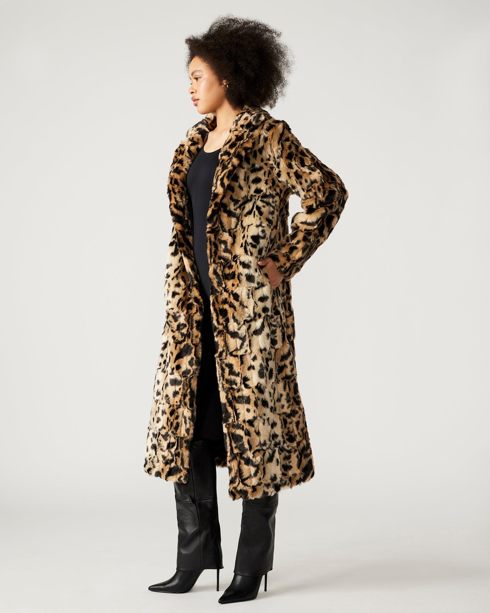 LONG SONG COAT LEOPARD Female Product Image
