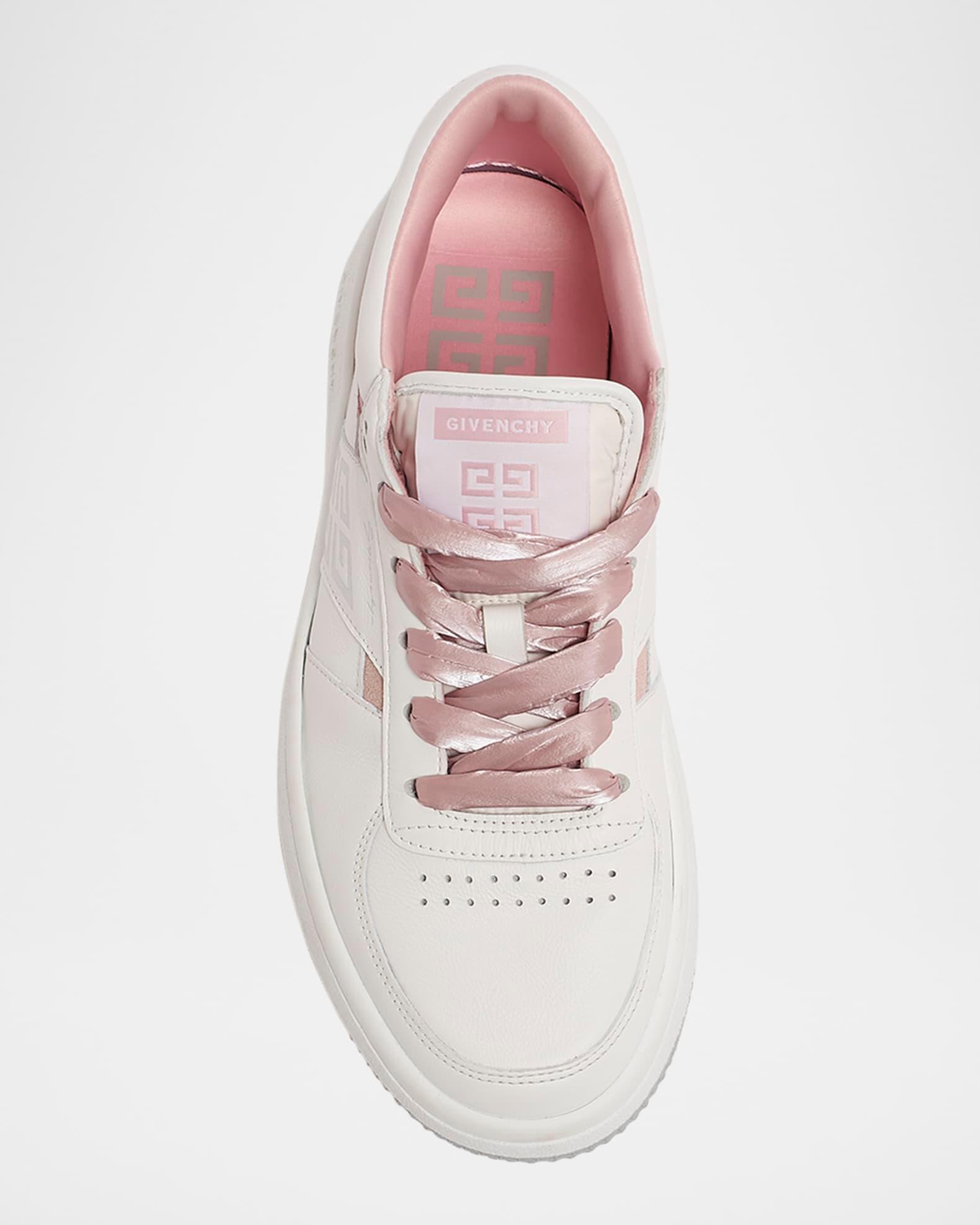 Mixed Leather 4G Low-Top Sneakers Product Image