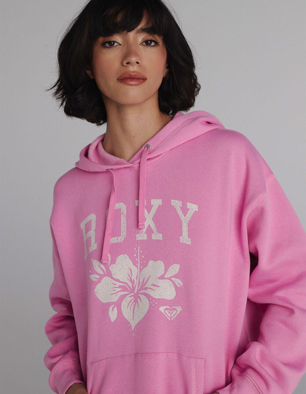 ROXY College Womens Hoodie - PINK Product Image