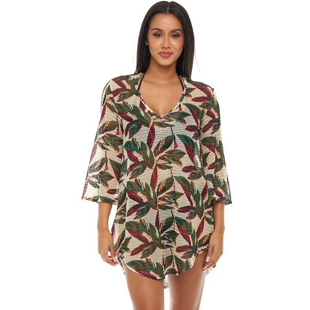 Women's Jordan Taylor Flowy Print Coverup Swimdress,  Product Image