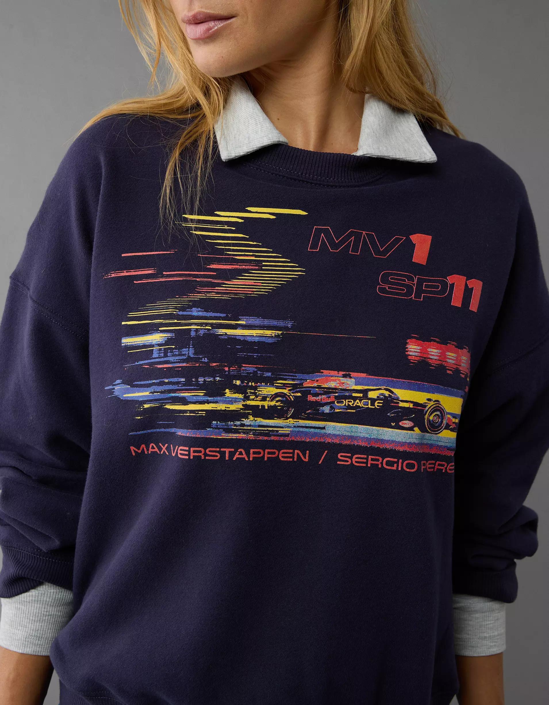 Oracle Red Bull Racing x AE Relaxed Crew Neck Sweatshirt Product Image
