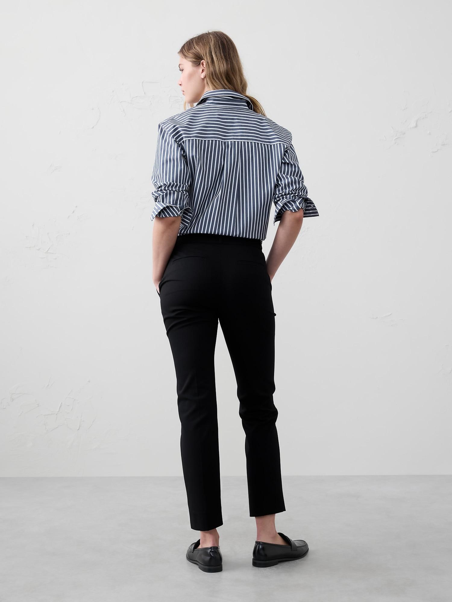 Ryan Curvy Stretch Twill Ankle Pant Product Image
