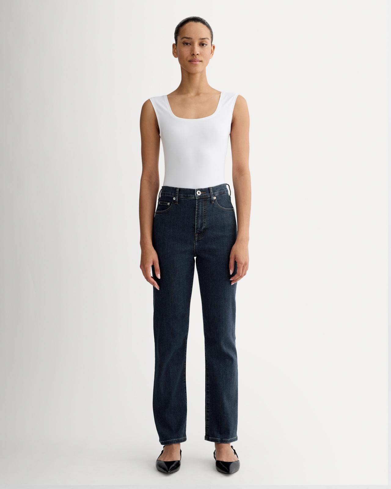 The High-Key Stovepipe Jean Product Image