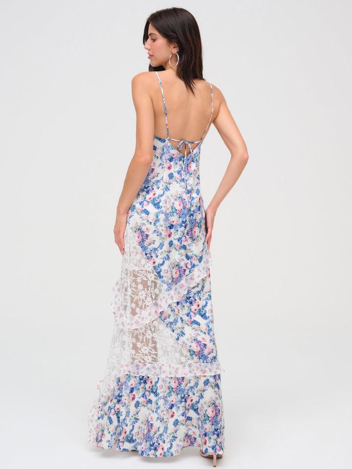 Josalyn Maxi Dress — Blue Product Image