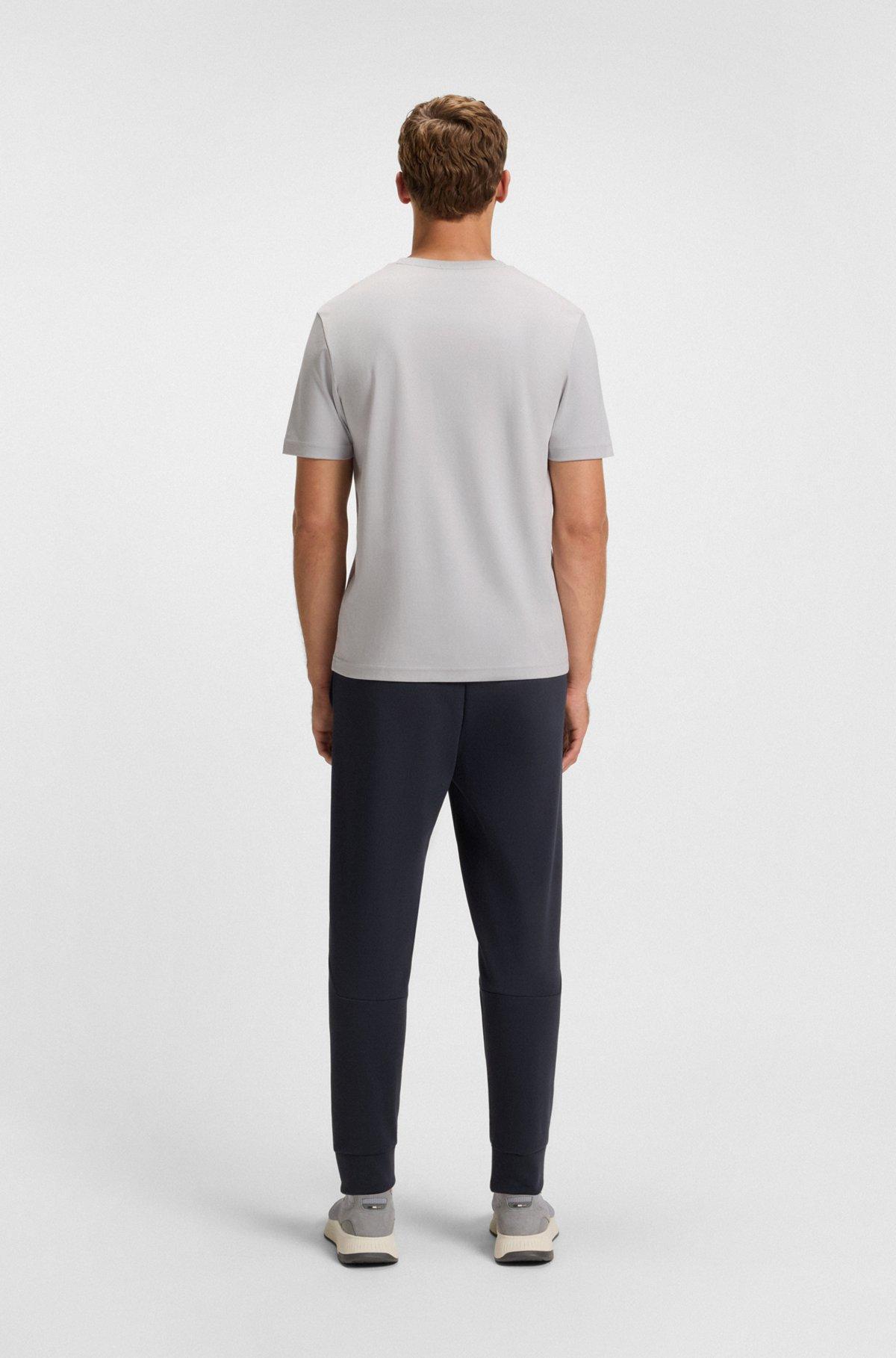 Pima-cotton T-shirt with gloss logo Product Image