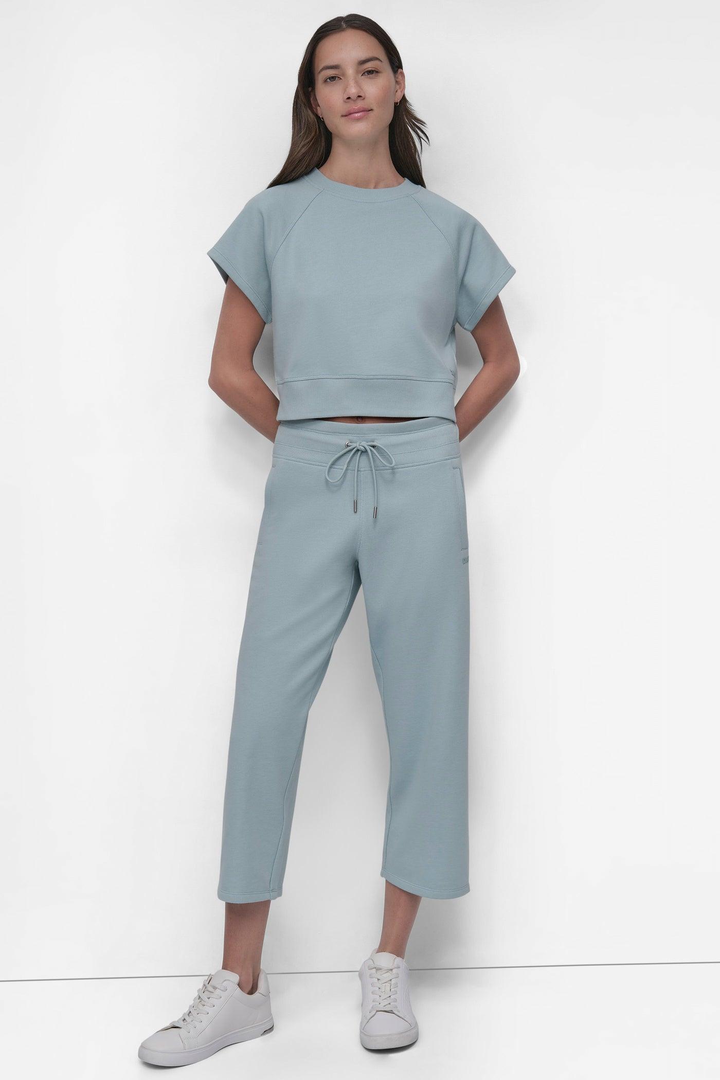 LOGO CROP PANT WITH POCKETS Product Image