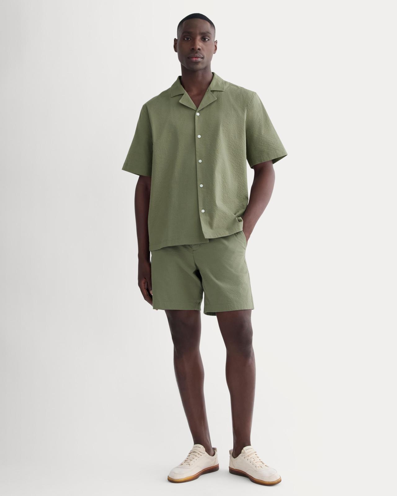 Mens Seersucker Resort Shirt by Everlane Product Image