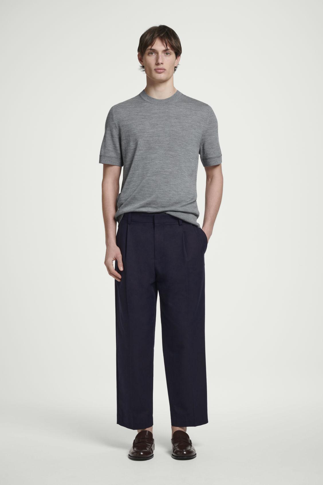 SLIM-FIT MERINO WOOL T-SHIRT Product Image