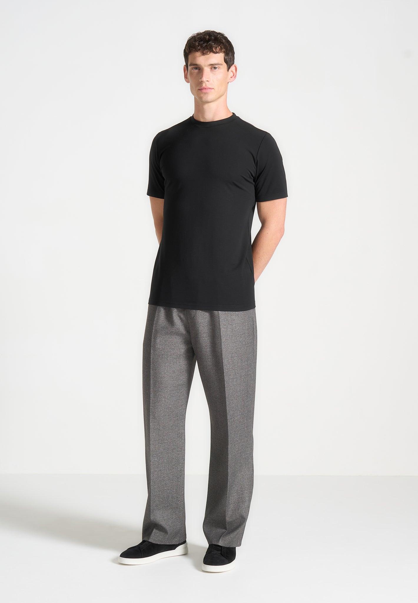 Slim Fit Luxe T-Shirt 3 Pack - Black Male Product Image