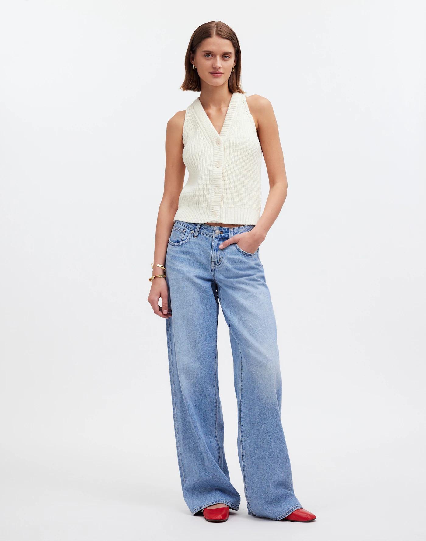 Cutaway Sweater Vest Product Image