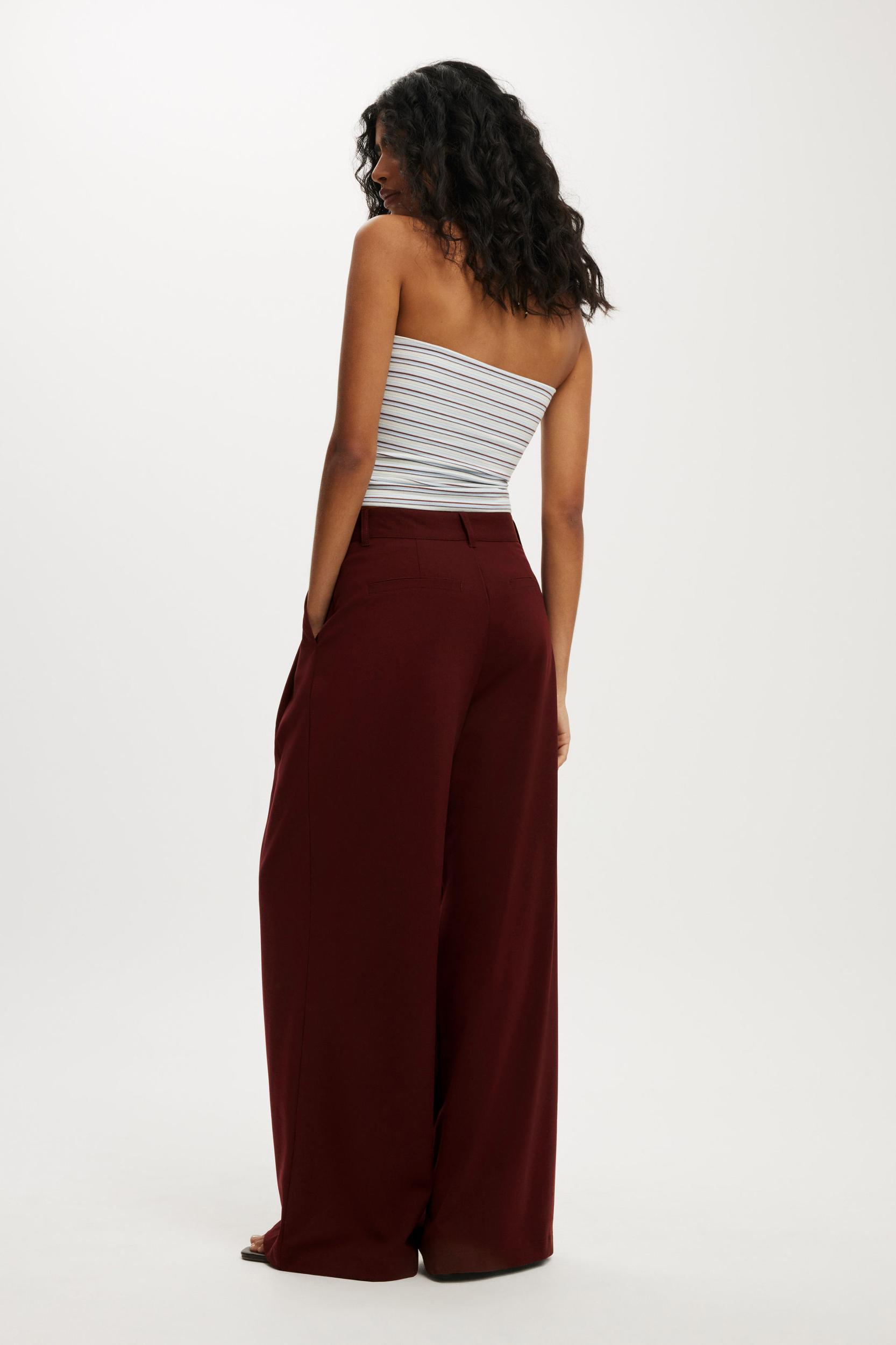 Izzy Pleated Suiting Pant Product Image
