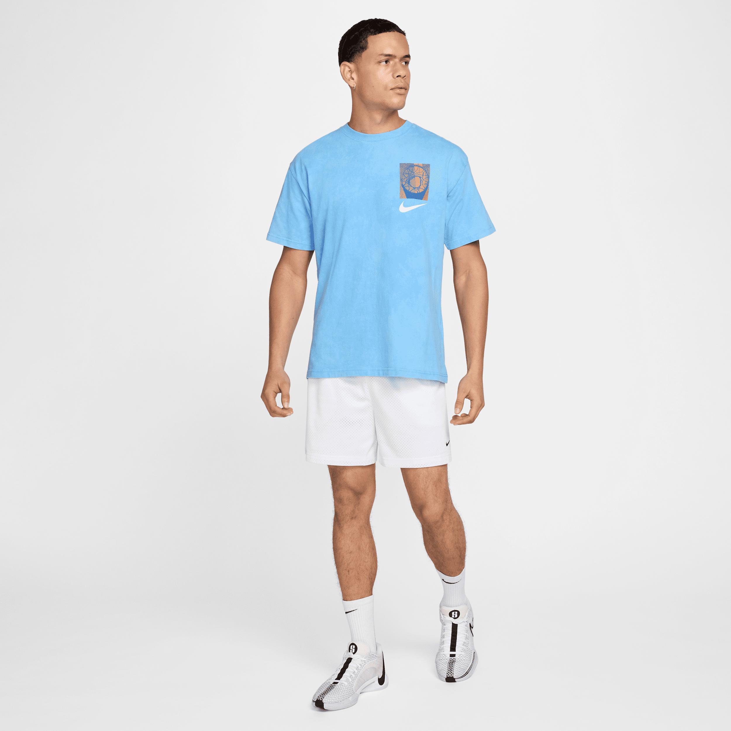 Nike Mens Dri-FIT 5 Mesh Basketball Shorts | HV1880-100 Product Image