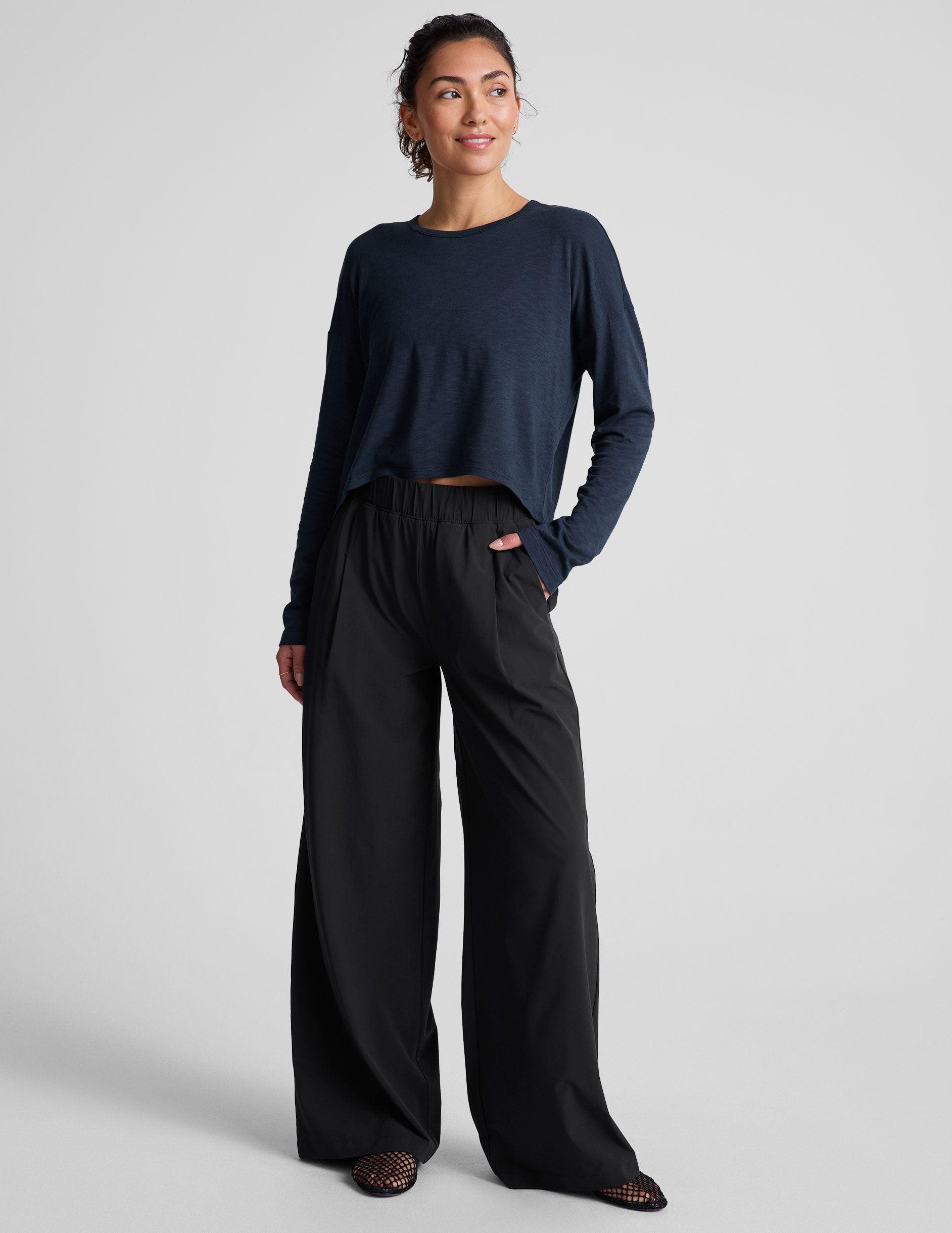 Signature High Low Long Sleeve Top Product Image