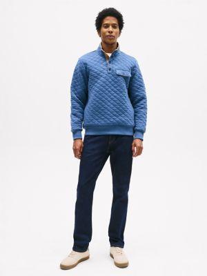 Quilted Quarter-Snap Sweatshirt Product Image