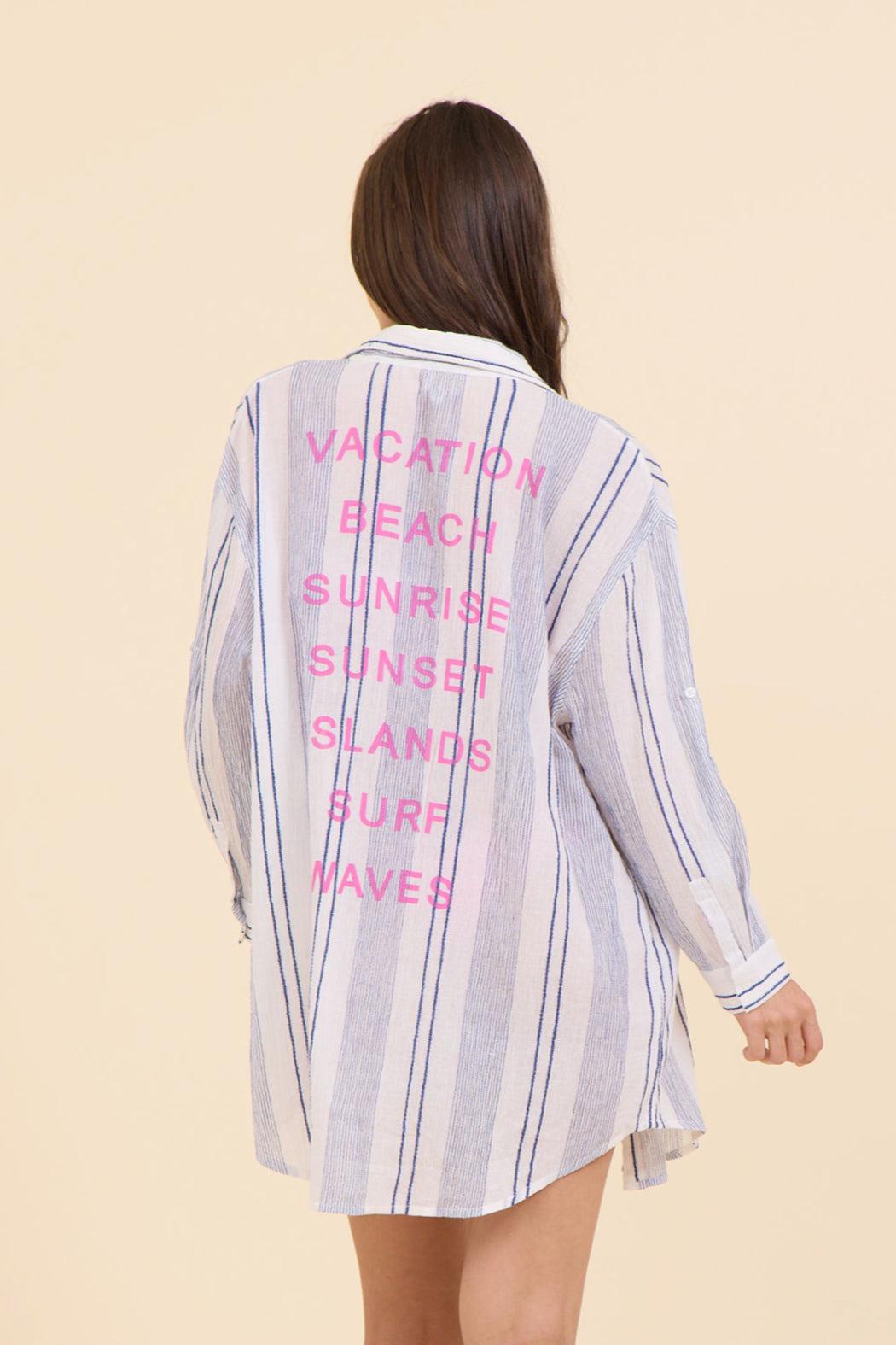 Sailor Stripe Button Down Product Image