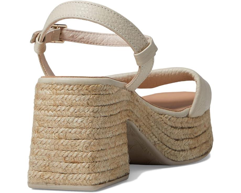 Platfforms Leather/Cork Heeled Ankle-Strap Sandals Product Image