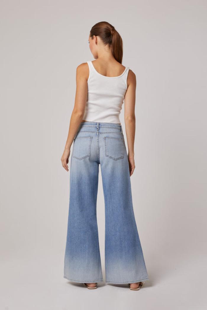 Cary high rise wide leg jeans Product Image