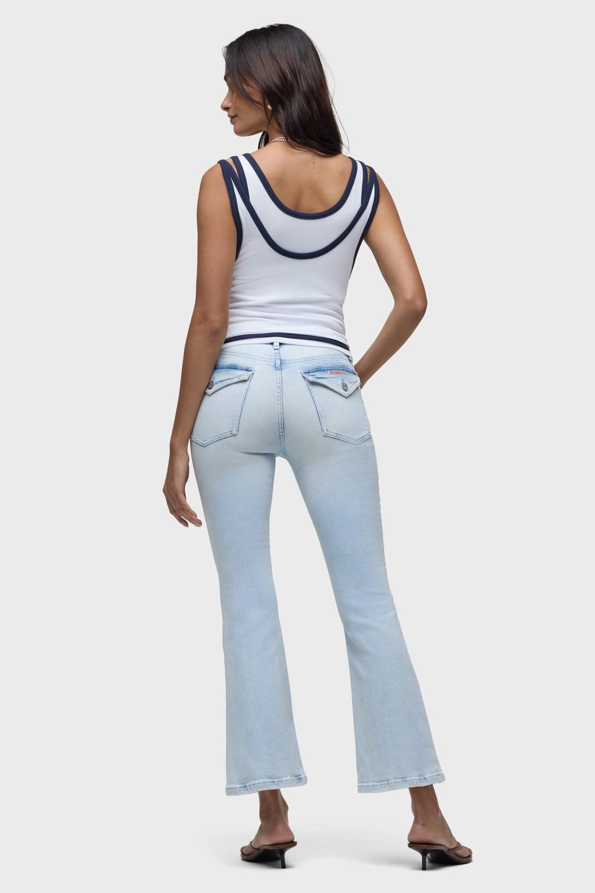 Barbara Flap Pocket Bootcut Crop Female Product Image