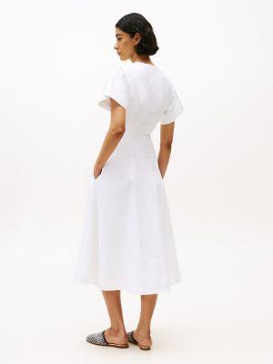 Cotton Poplin Midi Shirtdress Product Image