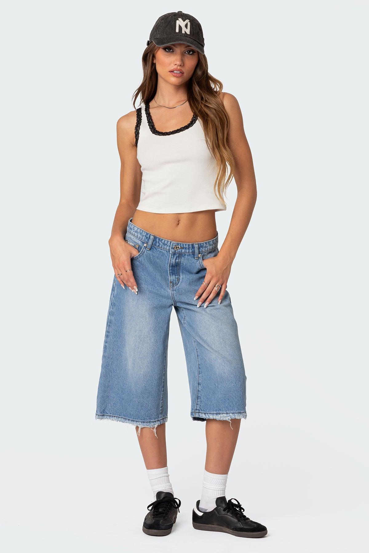 Alix Lacey Ribbed Tank Top Product Image