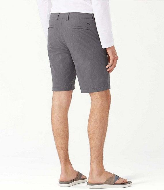 Tommy Bahama Big & Tall Flat Front Chip Shot 10#double; & 11#double; Inseam Shorts Product Image