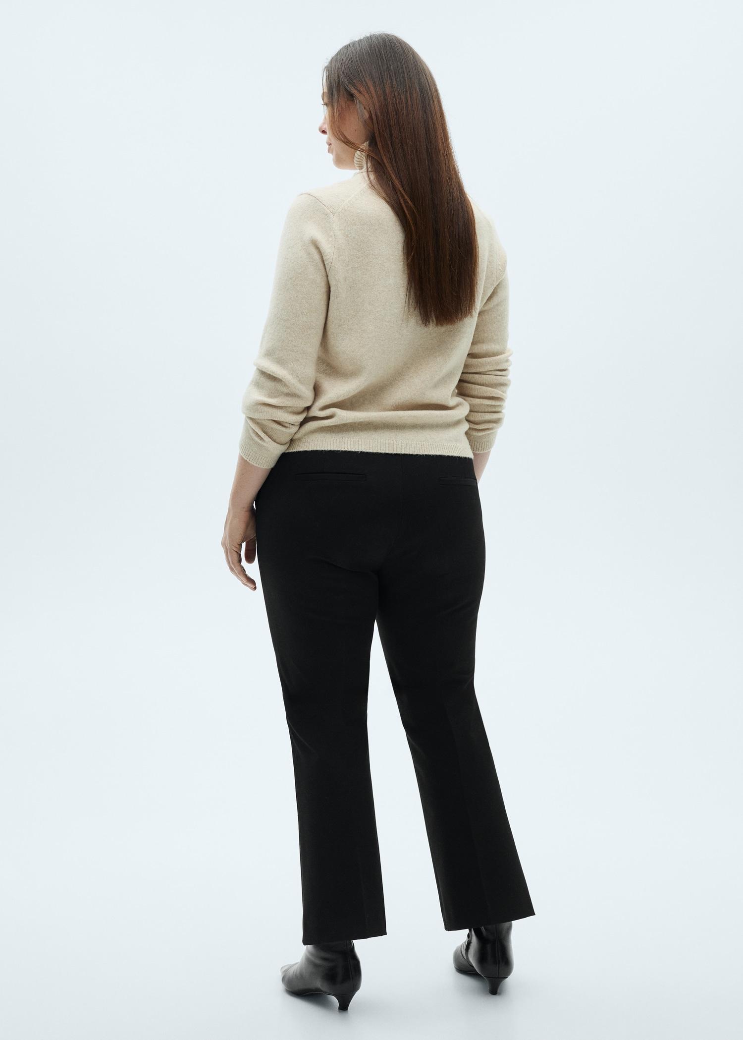 Flared flowing pants - Women | MANGO USA Product Image