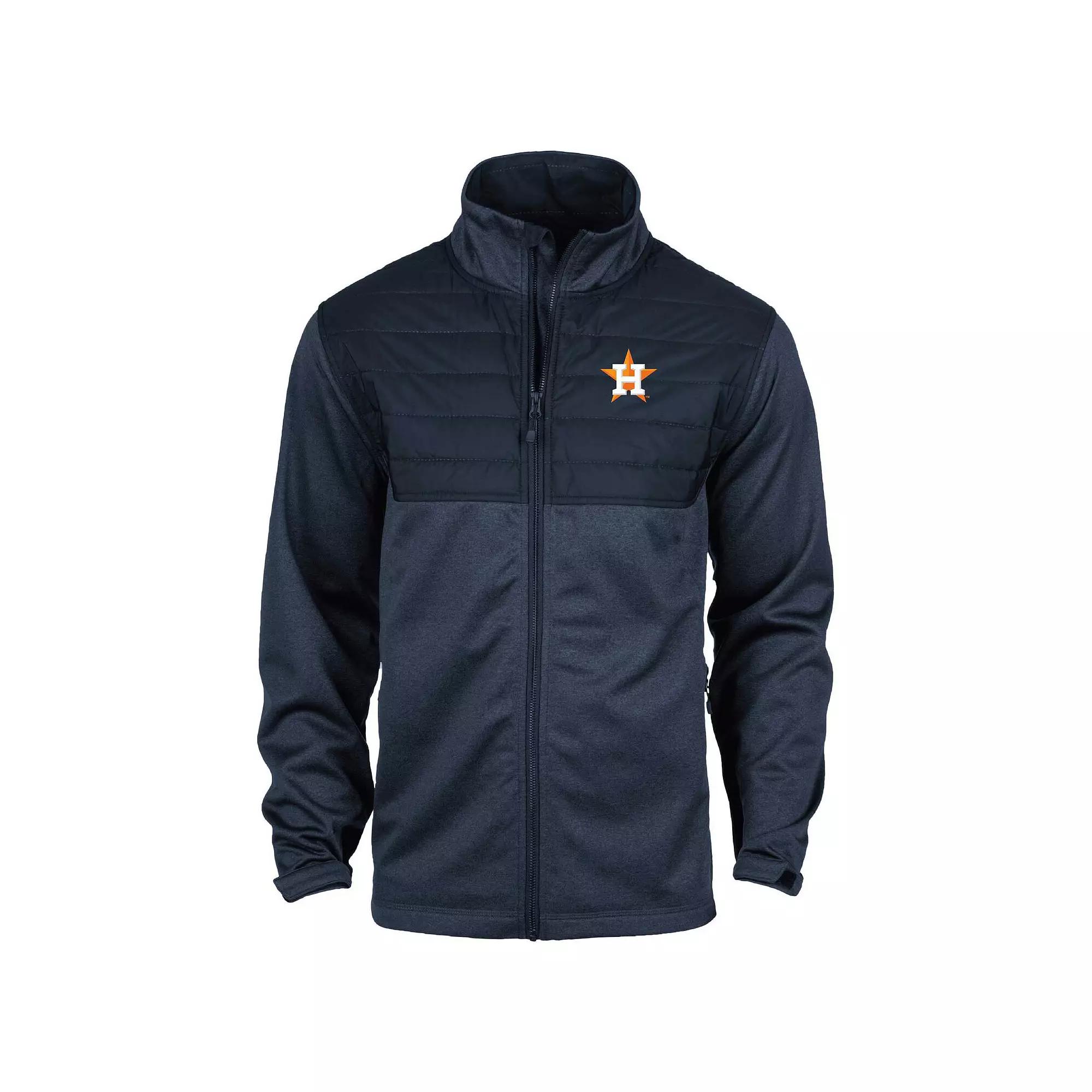 Men's Dunbrooke Heather Navy Detroit Tigers Explorer Full-Zip Jacket,  Product Image