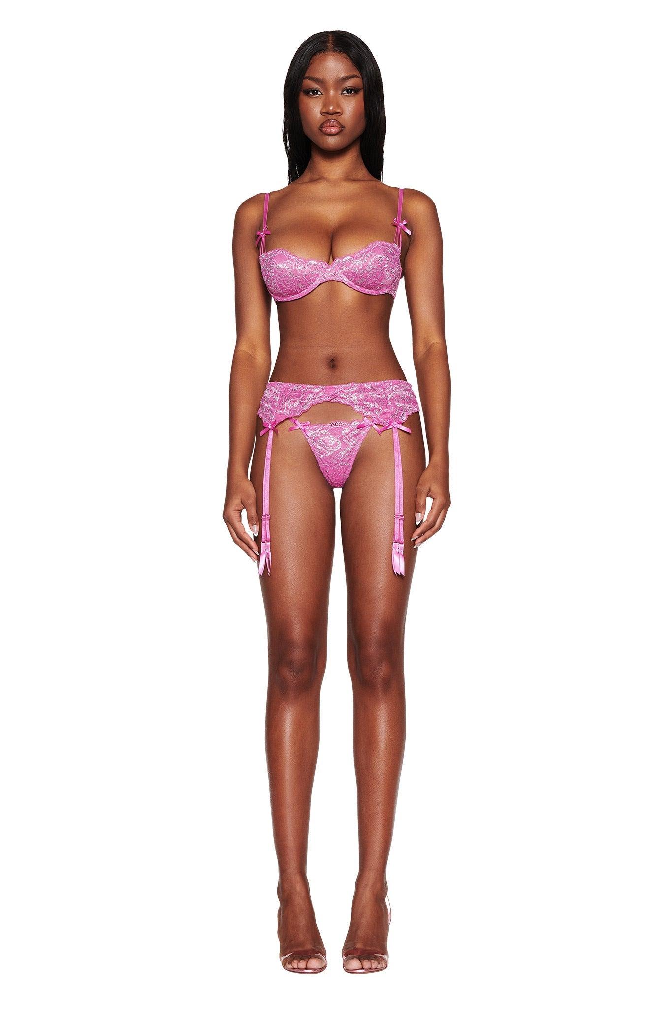 RAINE 3 PIECE METALLIC SET - PINK Product Image