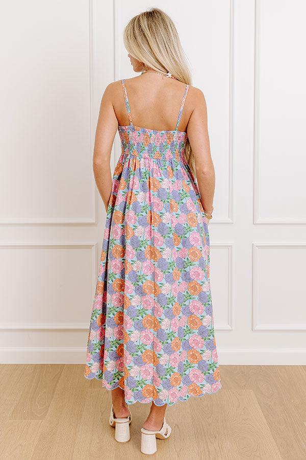 Floral Meadows Midi Dress Product Image
