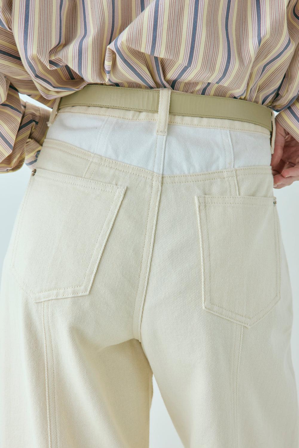 Pippa Denim Jeans Cream Product Image