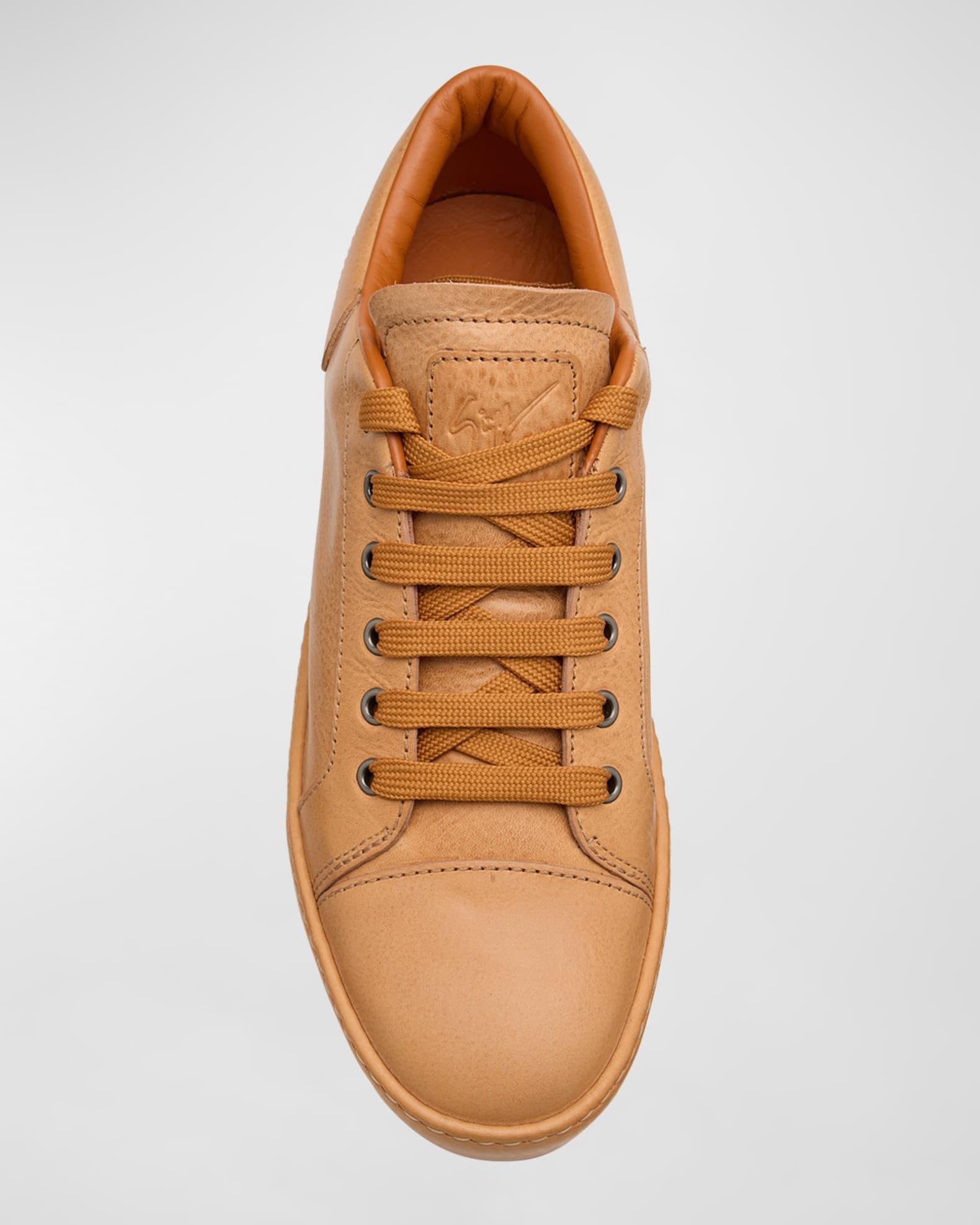 Men's Norbel Leather Low-Top Sneakers Product Image