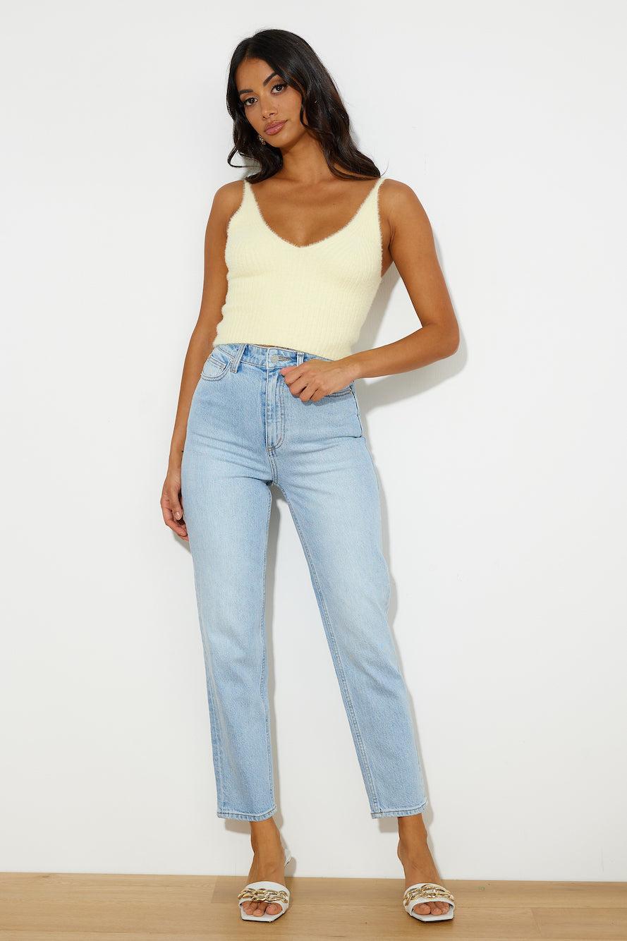 LEE High Moms Jeans Luminous Product Image