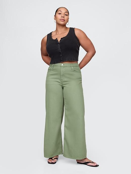 Mid Rise UltraSoft Baggy Jeans Product Image