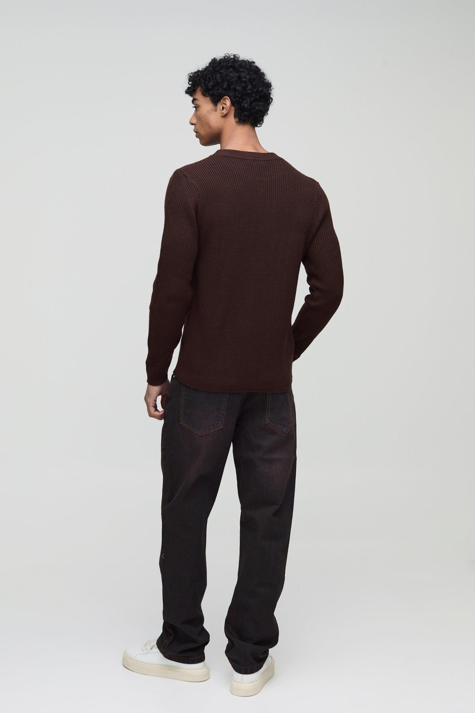 Straight Leg Antique Washed Jeans | boohooMAN USA Product Image