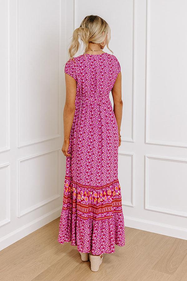 Hidden Garden Floral Maxi Dress Product Image