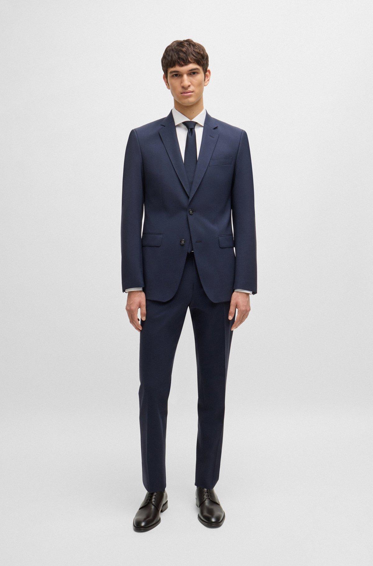 Italian leather Derby shoes with stitching details Product Image