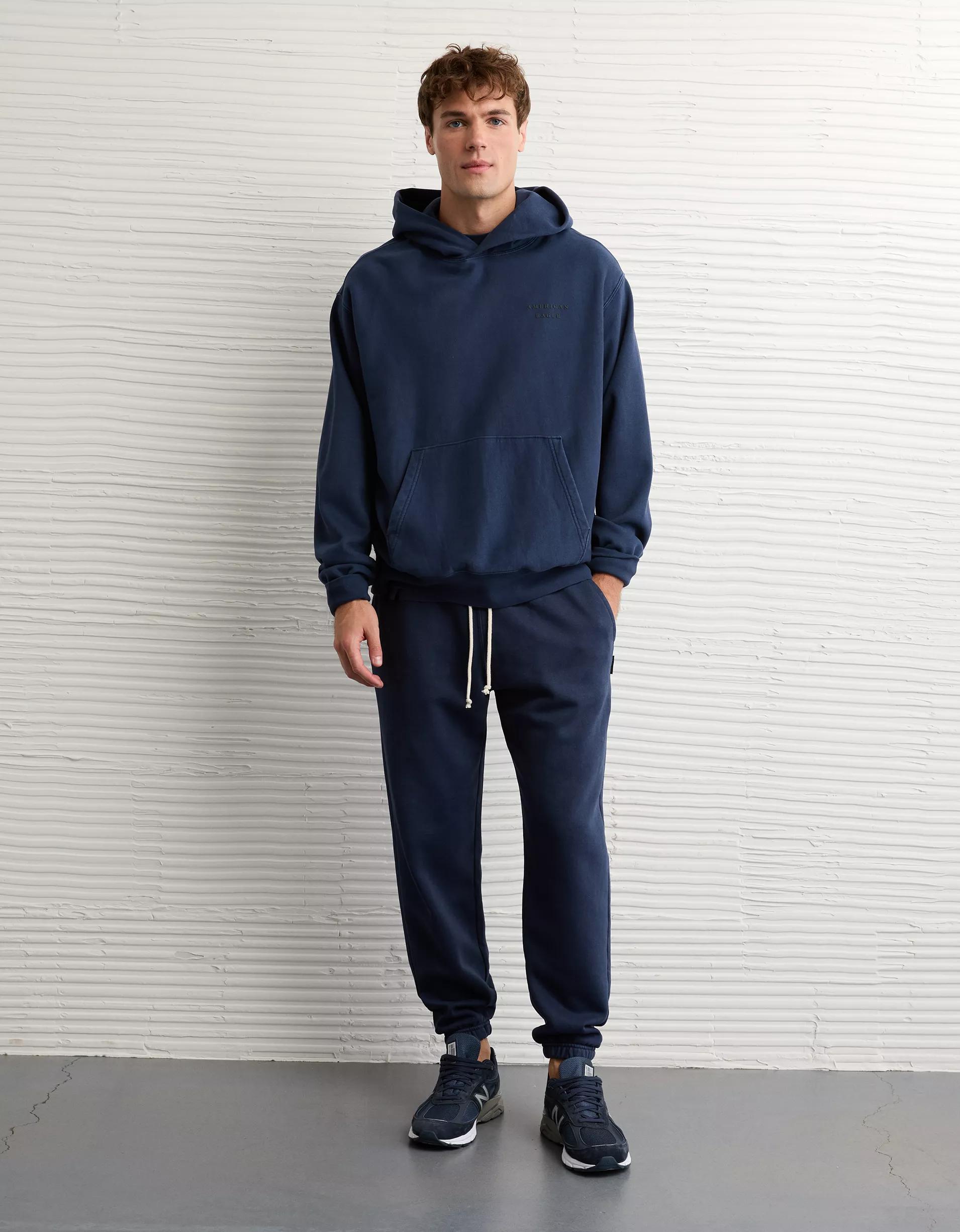 AE Laidback Luxe Heavyweight Graphic Hoodie Product Image