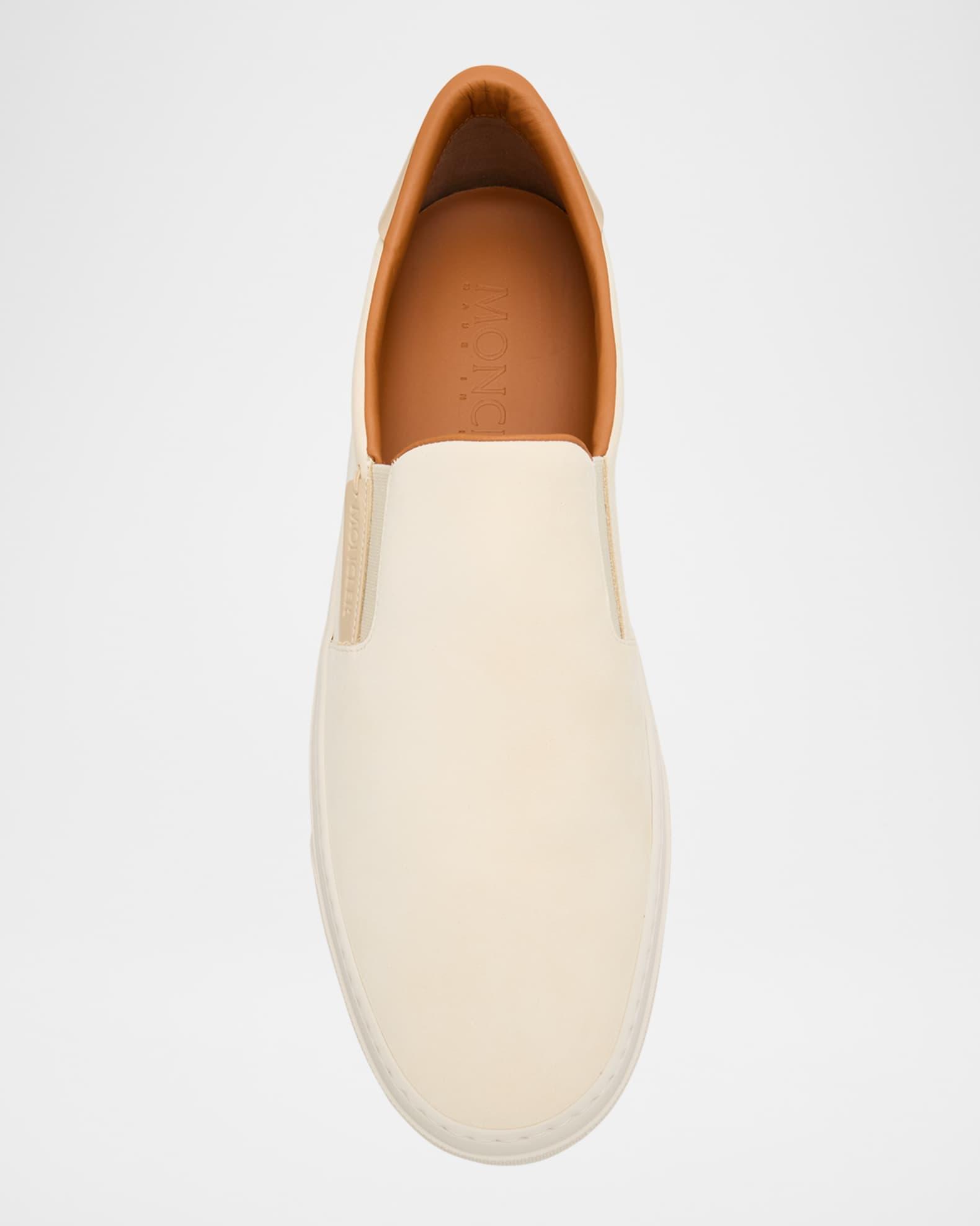Men's Monclub Leather Slip-On Sneakers Product Image
