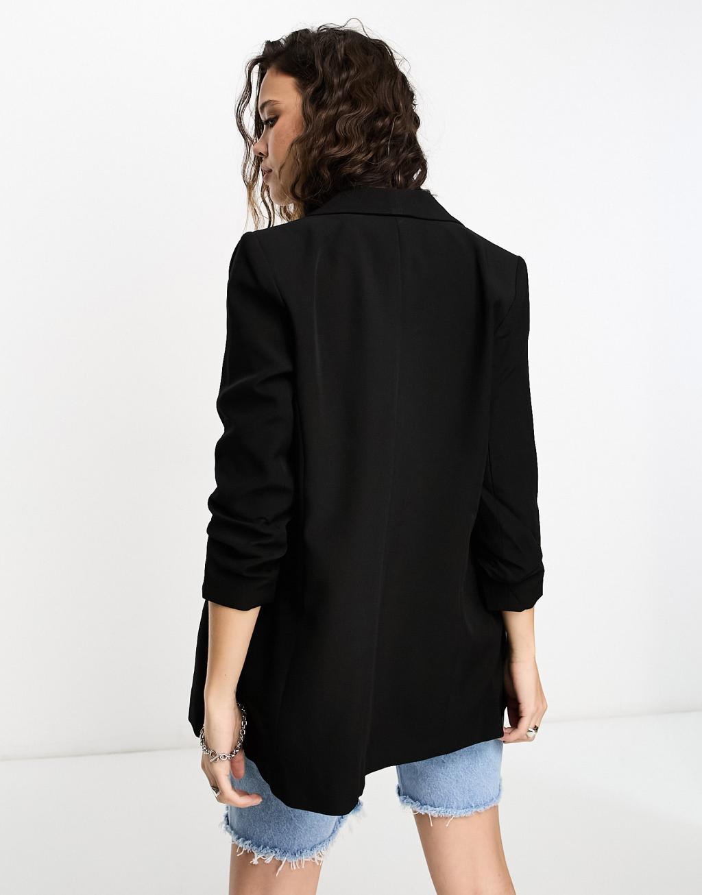 Only tailored blazer in black  | ASOS Product Image