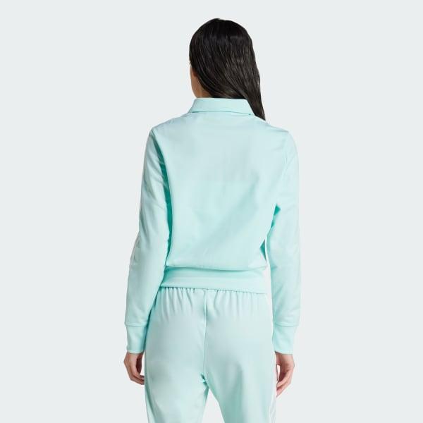 adidas Adicolor Classics Firebird Track Jacket Semi Flash Aqua M Womens Product Image