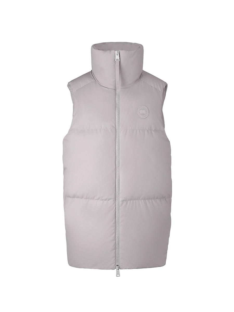 Womens Garnet Oversized Down Vest Product Image