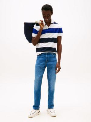 Regular Fit Block Stripe Polo Product Image