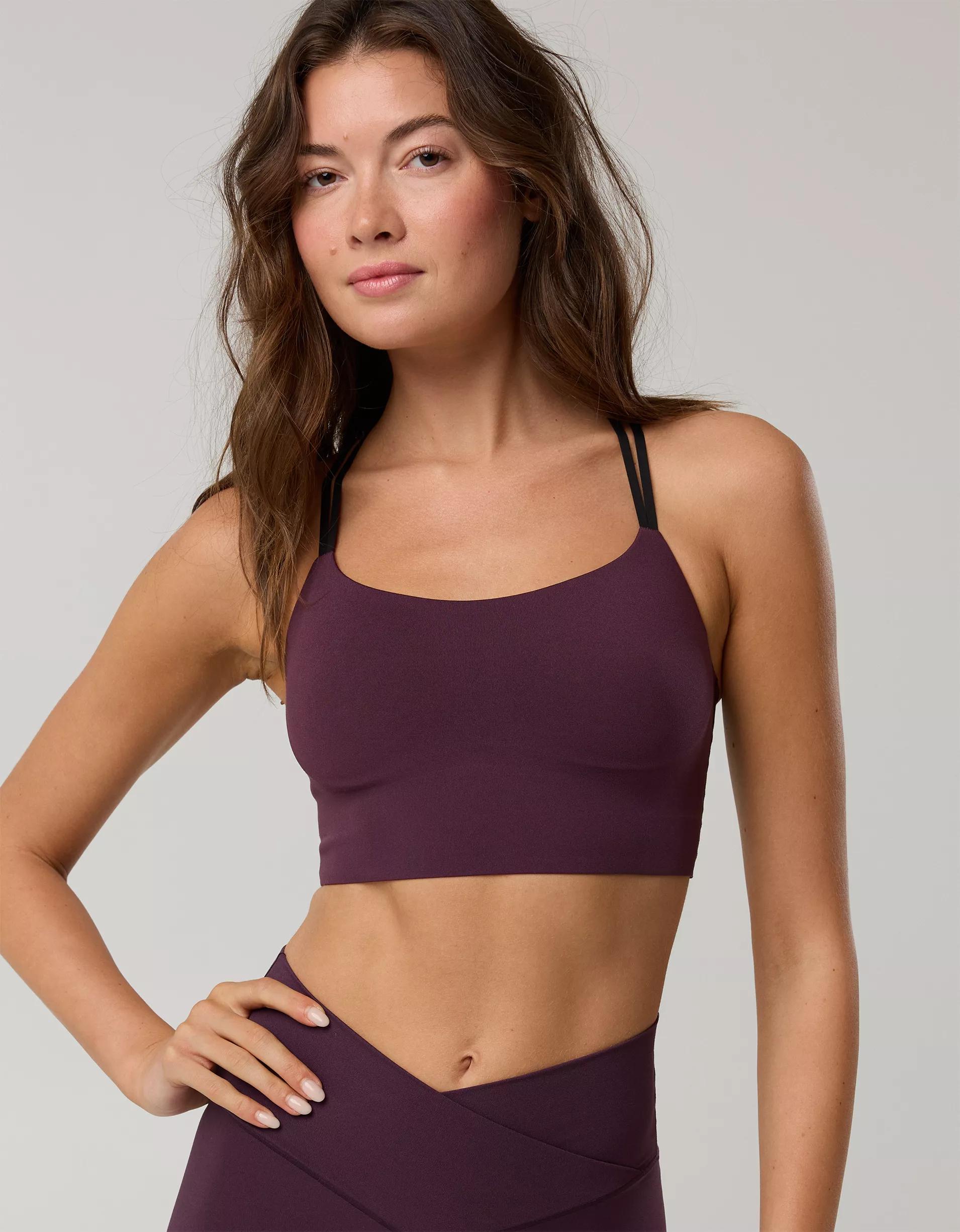 OFFLINE By Aerie Real Me Hold Up! Strappy Sports Bra Product Image