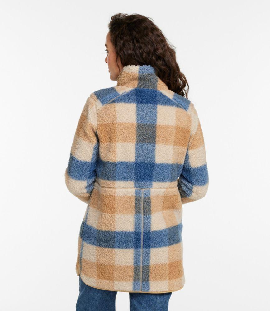 Women's Bean's Sherpa Fleece Coat, Print Product Image