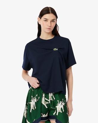 Oversized Draped Jersey T-shirt Product Image