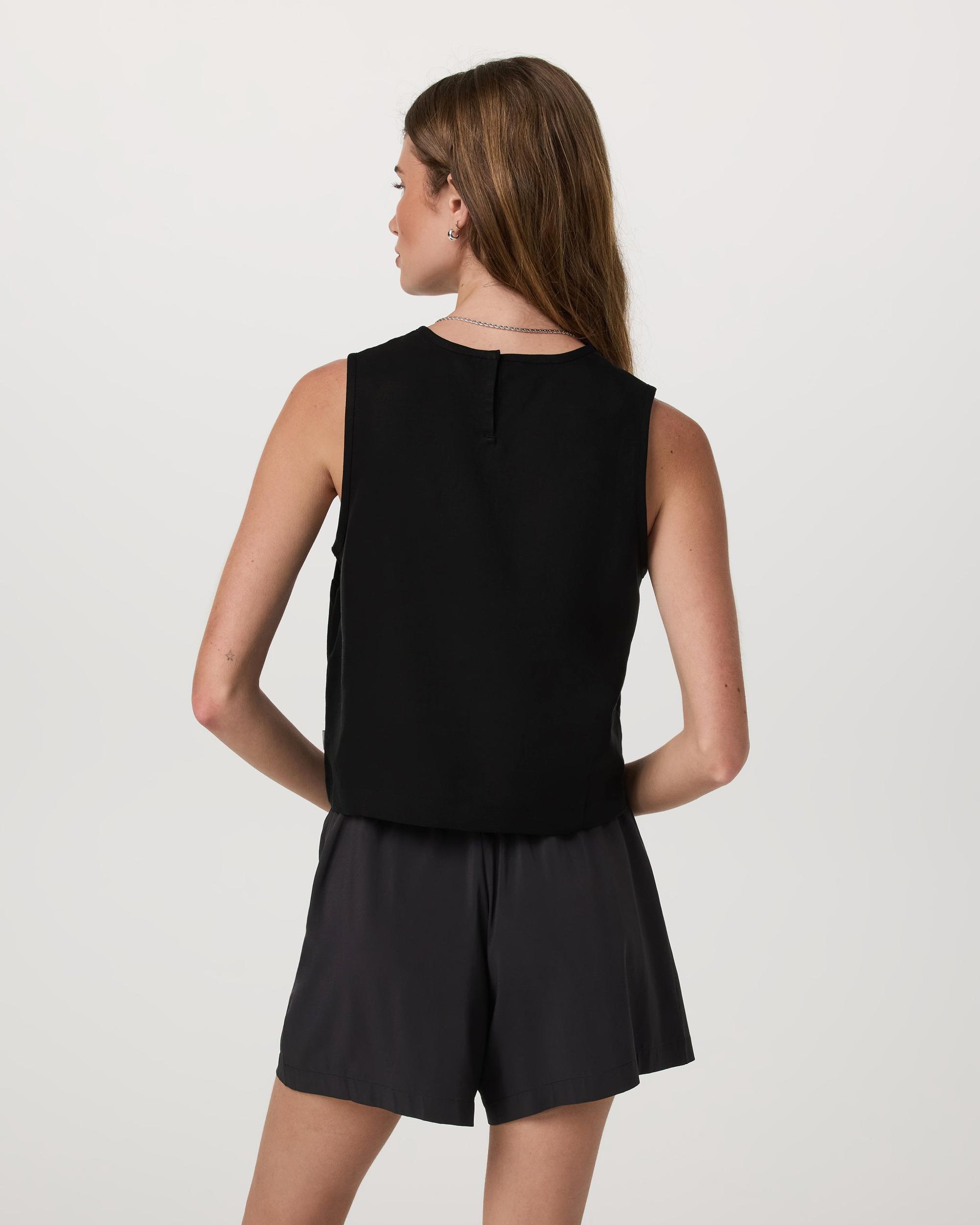 Trestles Twill Crop Tank Product Image